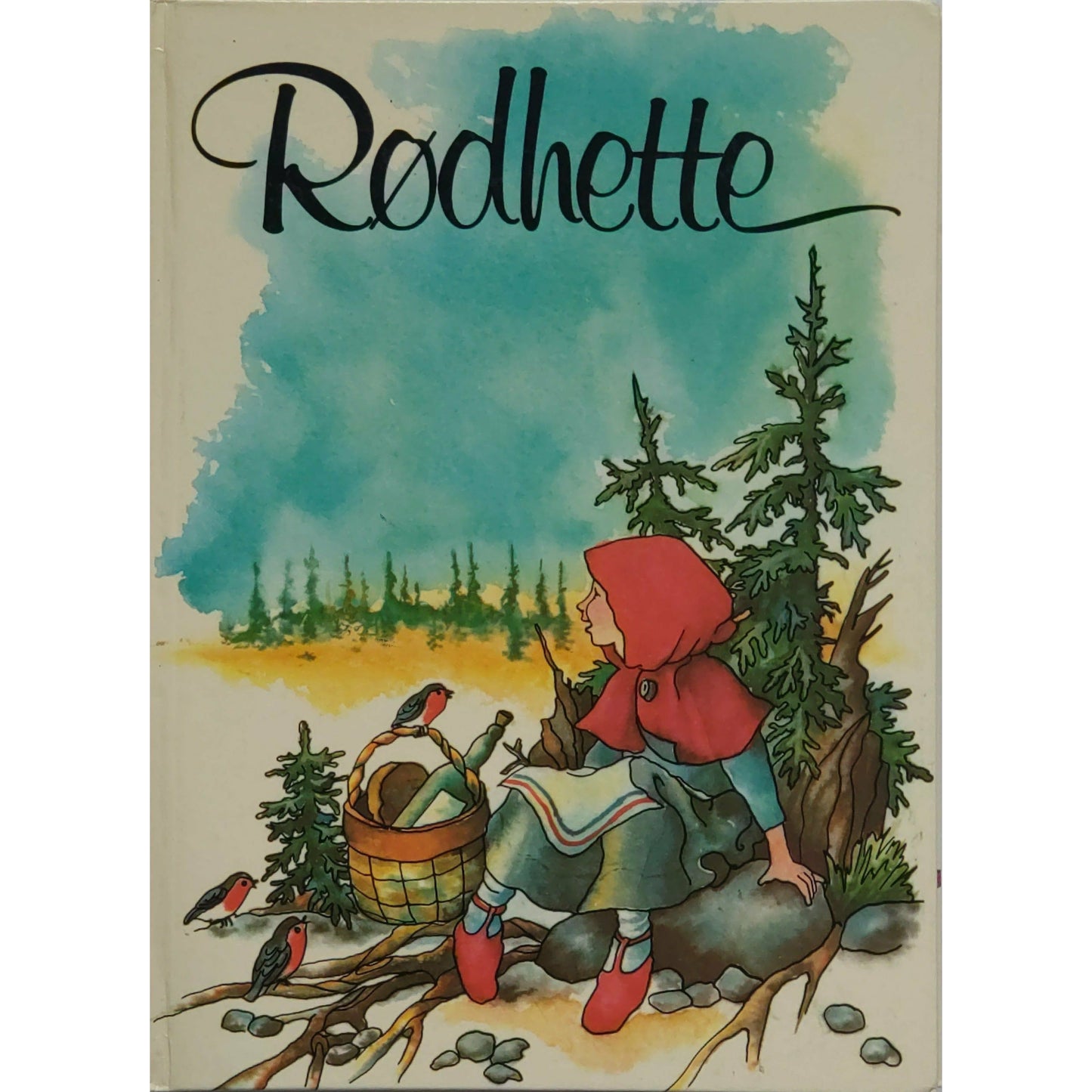 Rødhette - Eventyr av Brødrene Grimm. Brukte bøker fra Bokklubben barnas bokpakke