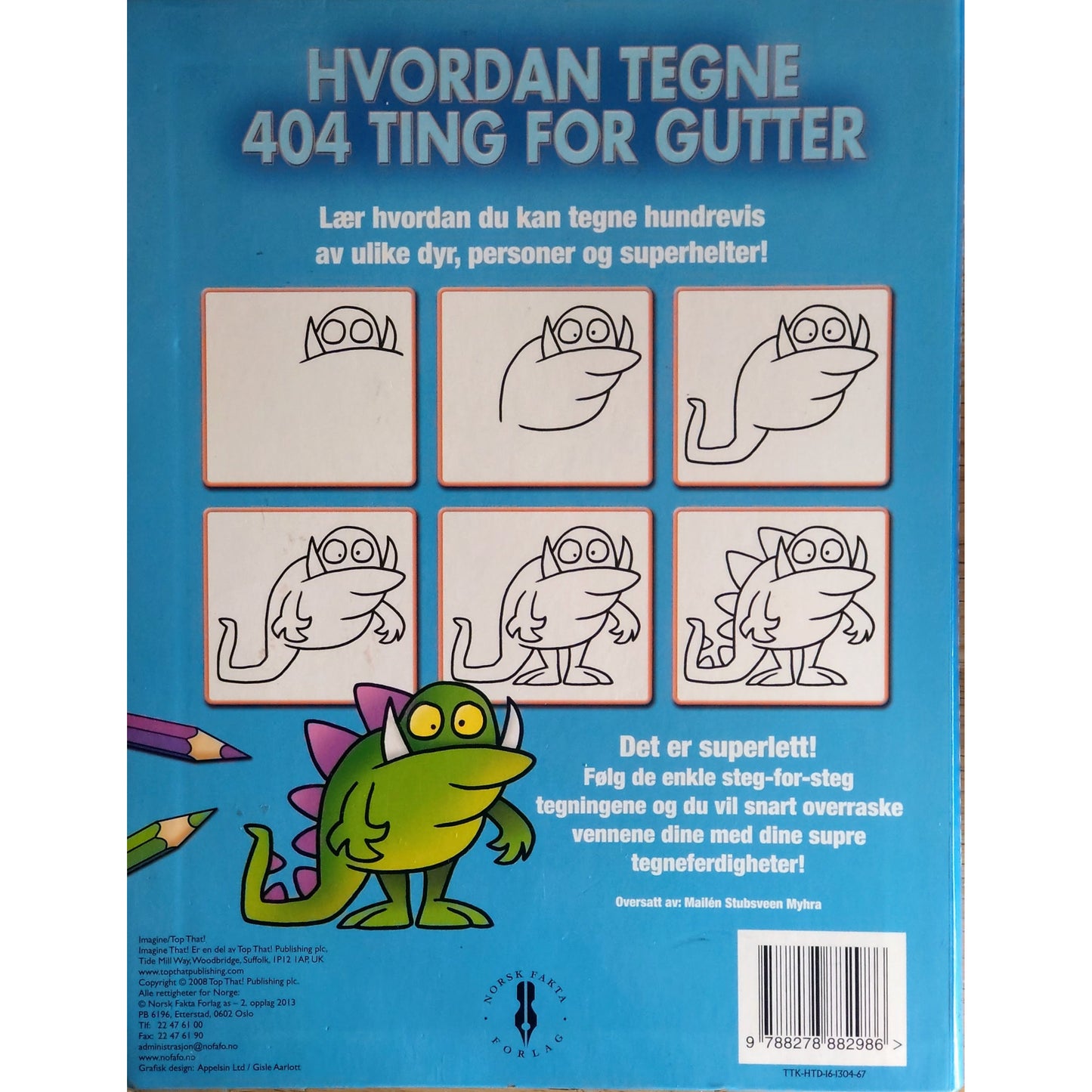 Hvordan tegne 404 ting for gutter - Brukte bøker
