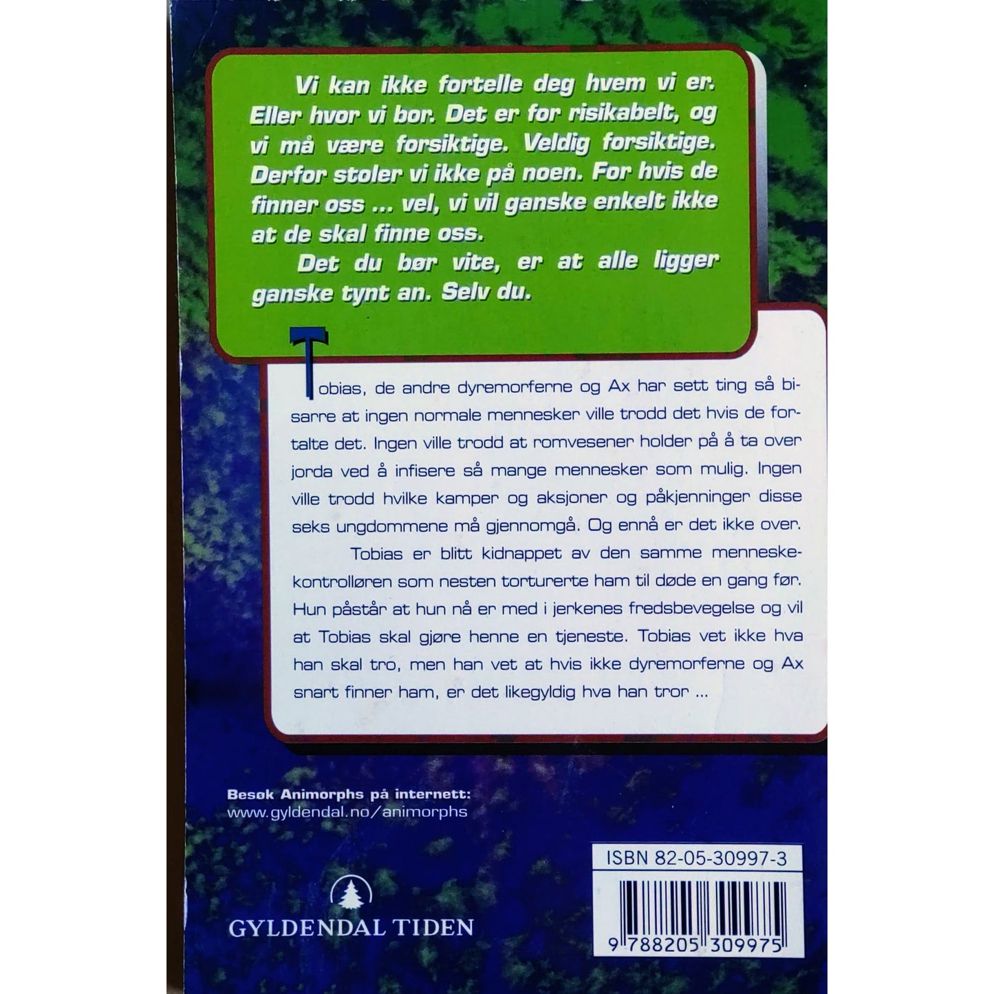 Prøven - Animorphs #43, brukte bøker av K.A. Applegate
