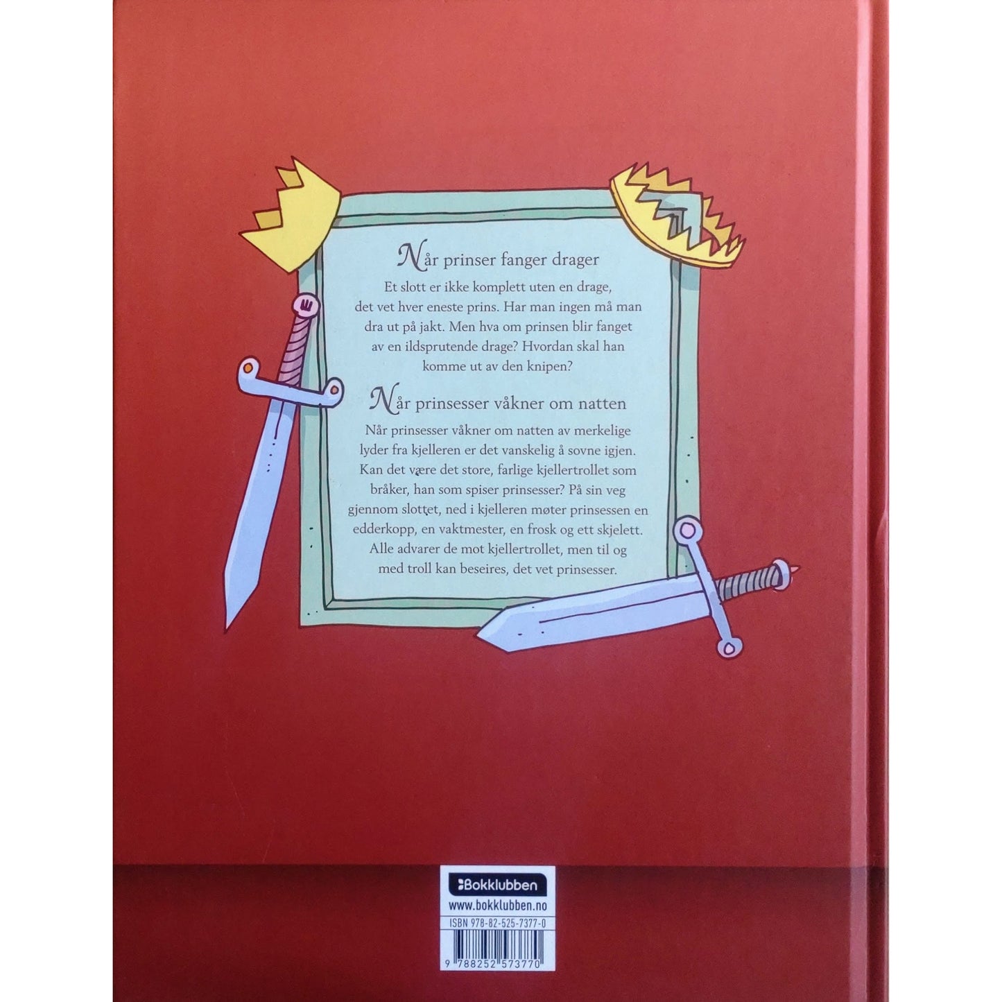 Prinser og prinsesser i trøbbel, brukte bøker av Per Gustavsson