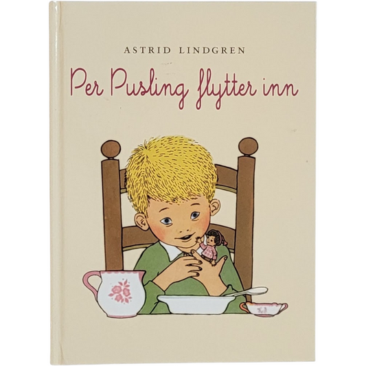 Per Pusling flytter inn, brukte bøker av Astrid Lindgren og Ilon Wikland