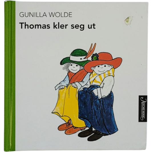 Thomas kler seg ut, brukte bøker av Gunilla Wolde
