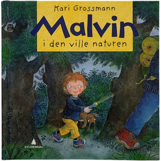 Malvin i den ville naturen, brukte bøker av Kari Grossmann 