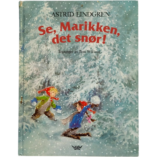 Se Marikken, det snør! - Brukte bøker av Astrid Lindgren
