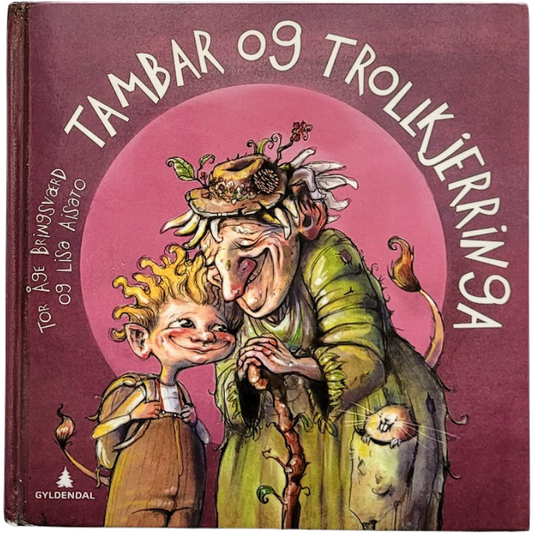 Tambar og Trollkjerringa, brukte bøker av Tor Åge Bringsværd og Lisa Aisato