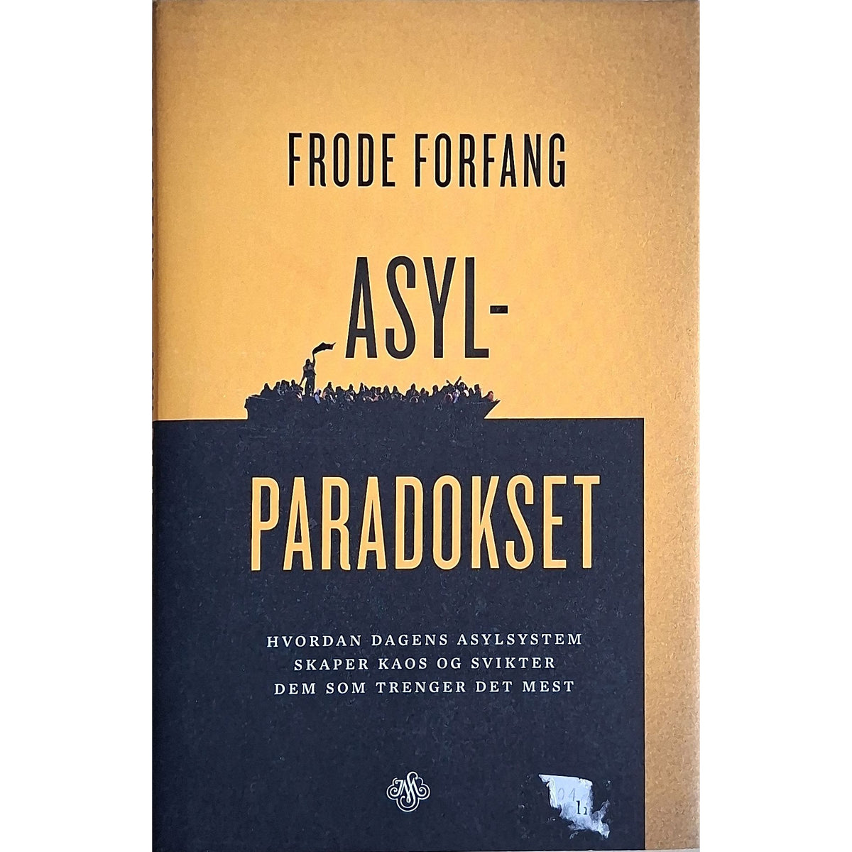 Asylparadokset, brukte bøker av Frode Forfang