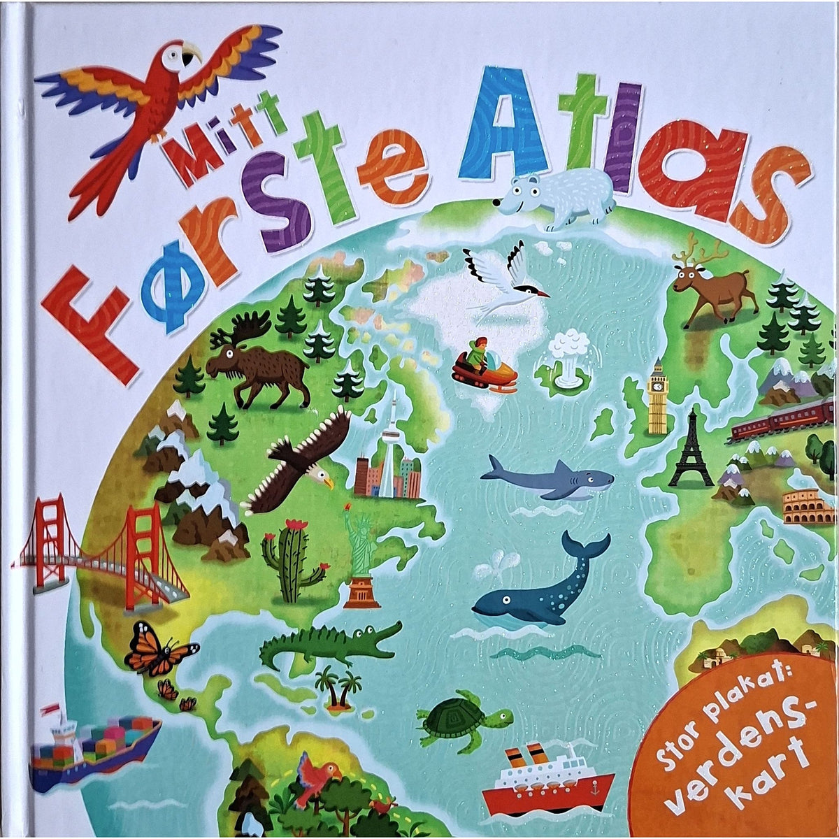 Mitt første atlas, brukte bøker