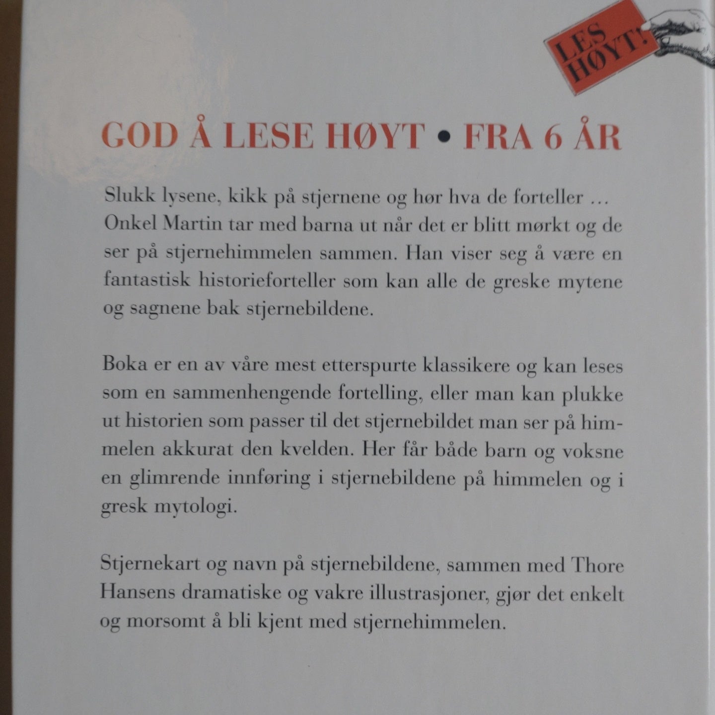 Samzelius, Maj: Stjernene forteller