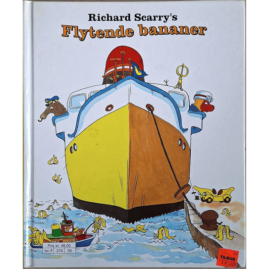 Flytende bananer, brukte bøker av Richard Scarry