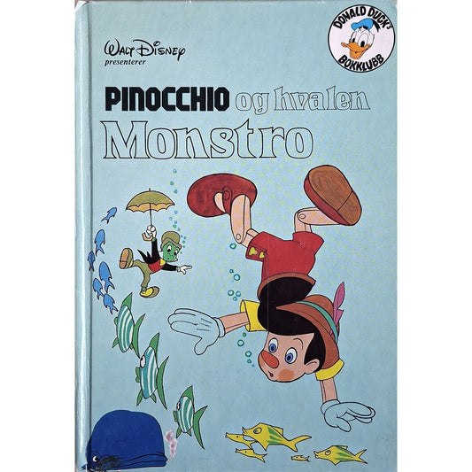 Pinocchio og hvalen Monstro, brukte bøker av Disney