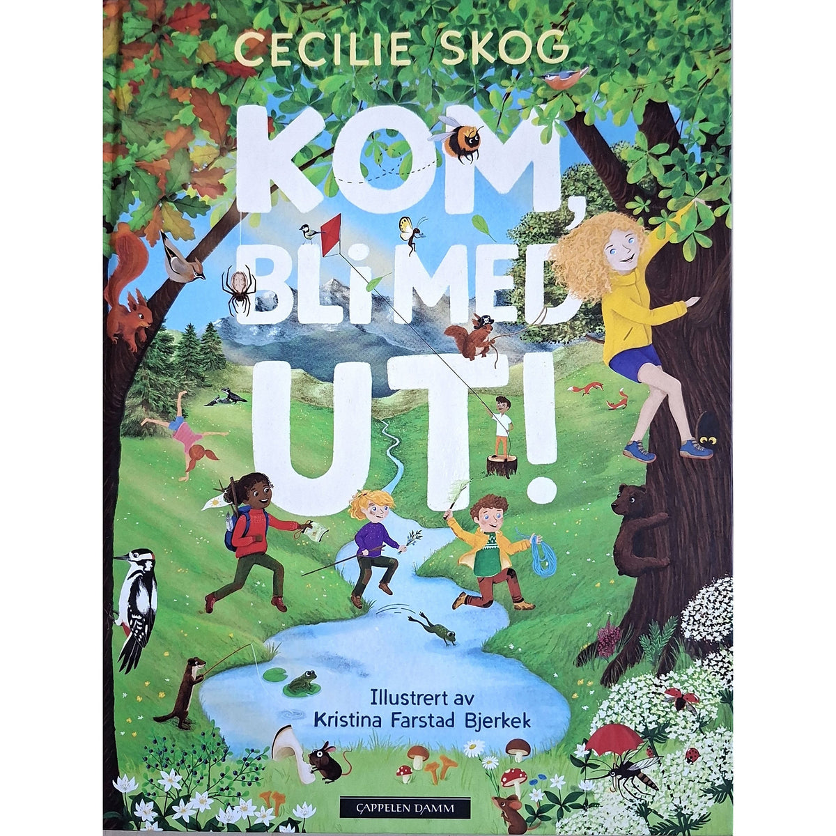 Kom, bli med ut!, brukte bøker av Cecilie Skog