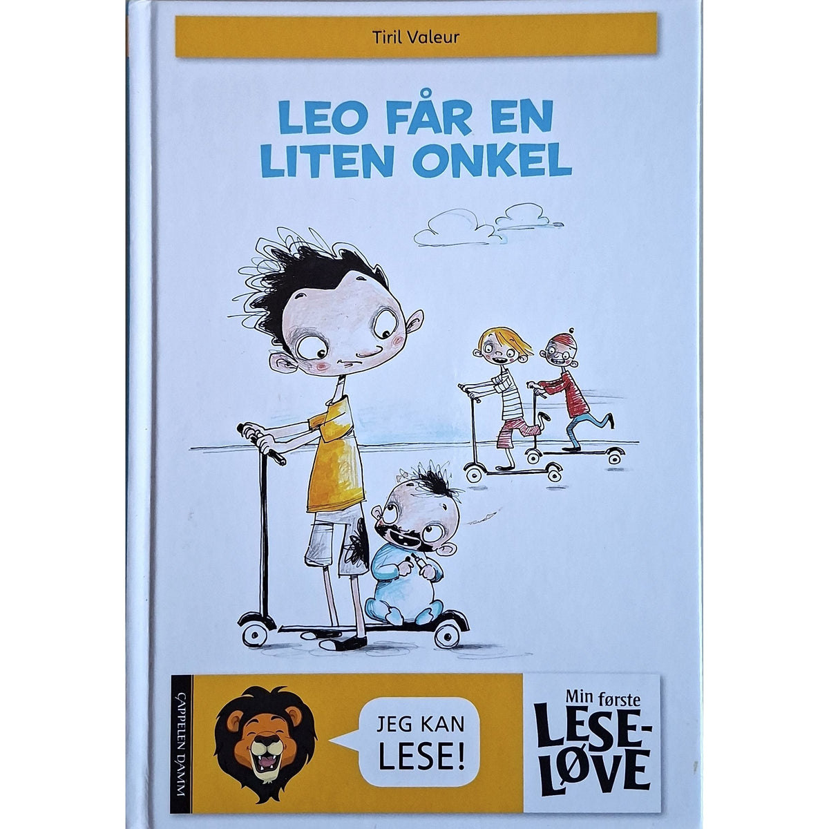 Leo får en liten onkel, brukte bøker av Tiril Valeur