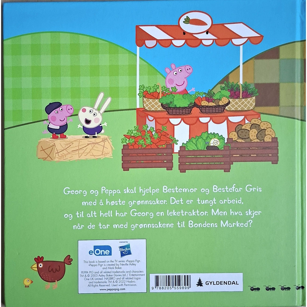 Peppa Pig - Georgs traktor, bakside