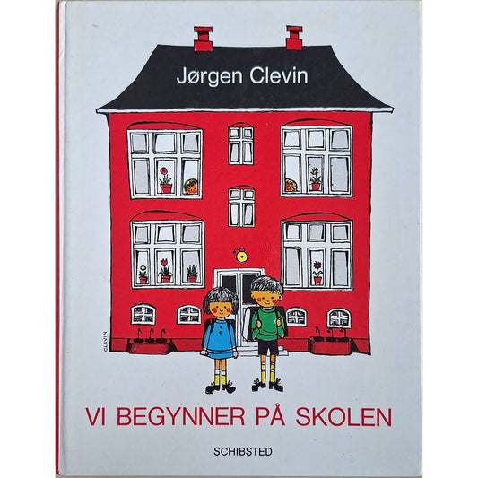 Vi begynner på skolen, brukte bøker av Jørgen Clevin