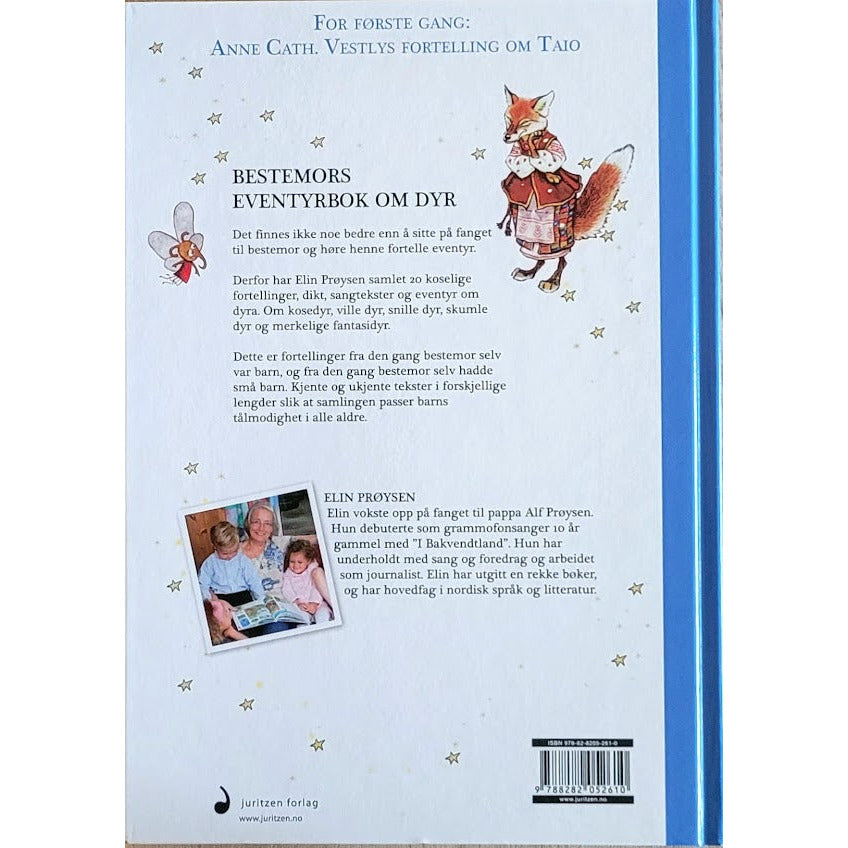 Prøysen, Elin (red.): Bestemors eventyrbok om dyr