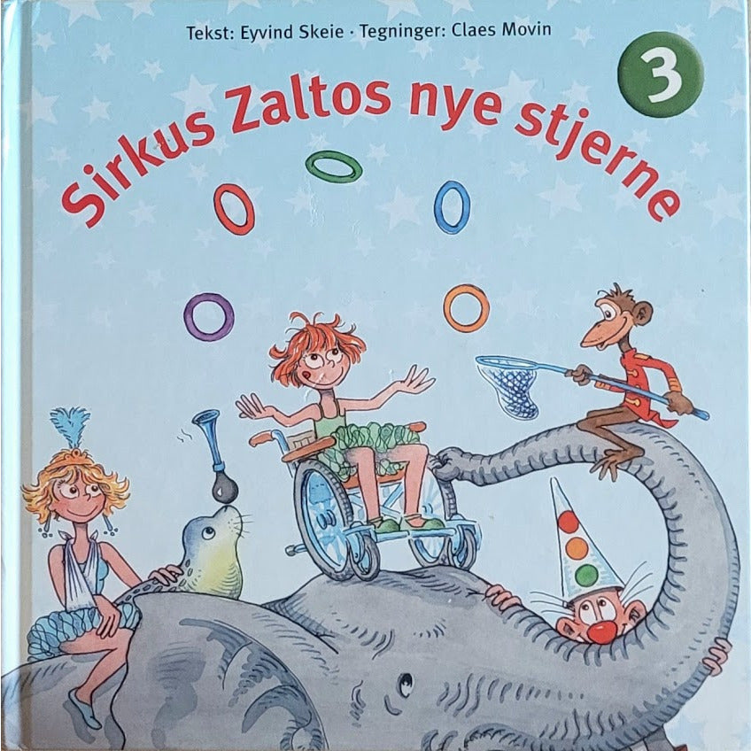 Sirkus Zaltos nye stjerne, brukte bøker av Eyvind Skeie