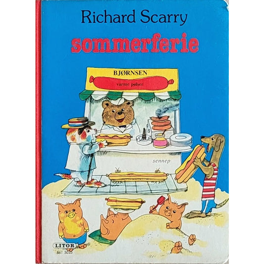 Sommerferie, brukte bøker av Richard Scarry