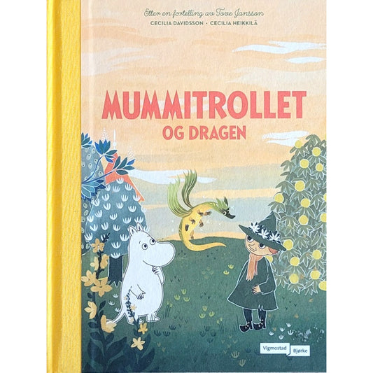 Mummitrollet og dragen, brukte bøker av Cecilia Davidsson og Cecilia Heikkilä