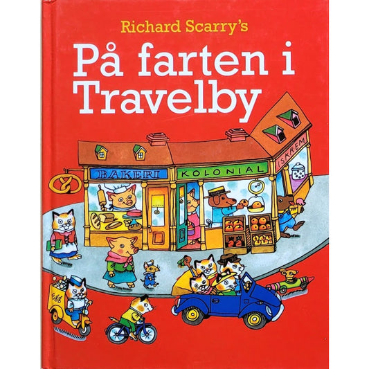 Richard Scarry's På farten i Travleby, brukte bøker