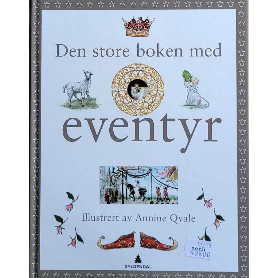 Den store boken med eventyr, brukte bøker av Annine Qvale