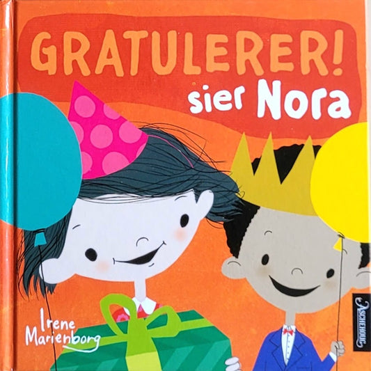 Gratulerer! sier Nora, brukte bøker av Irene Marienborg