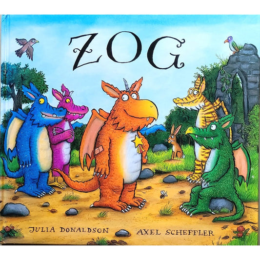 Zog - brukte bøker av Julia Donaldson og Axel Scheffler