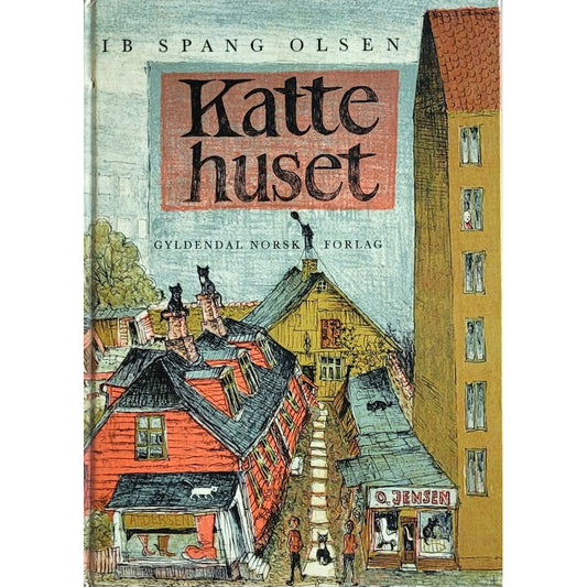 Kattehuset, brukte bøker av Ib Spang Olsen