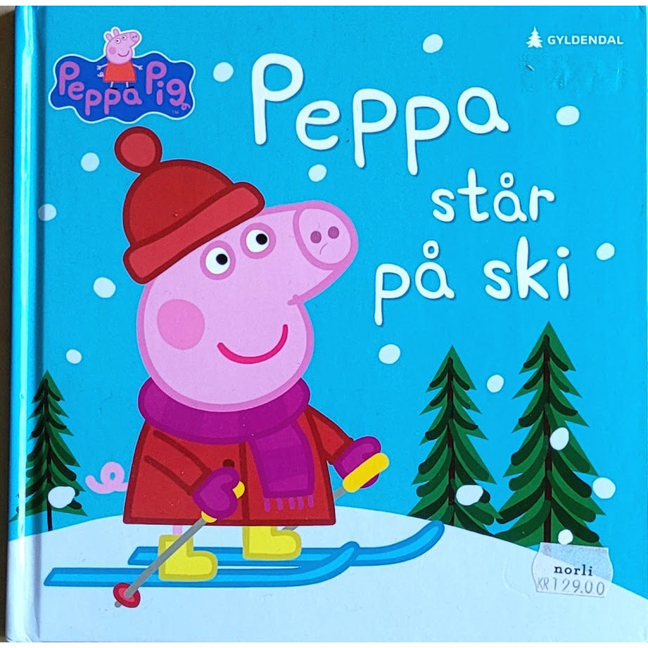 Peppa Pig - Peppa står på ski, brukte bøker