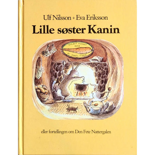 Lille søster Kanin eller fortellingen om Den Fete Nattergalen, brukte bøker av Ulf Nilsson og Eva Eriksson