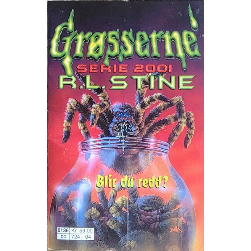 Grøsserne Serie 2001 #9 - Blir du redd? - Brukte bøker av R.L. Stine ...