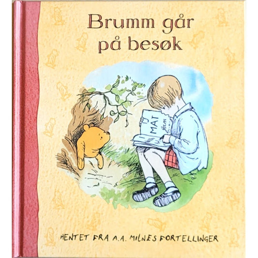 Brumm går på besøk, etter A.A. Milne, brukte bøker