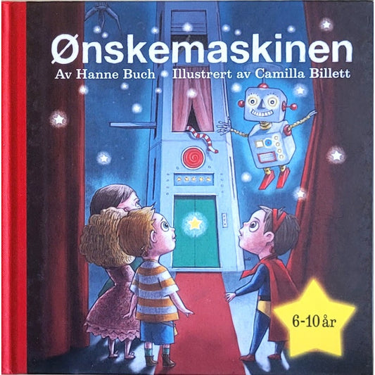 Ønskemaskinen, brukte bøker av Hanne Buch og Camilla Billett