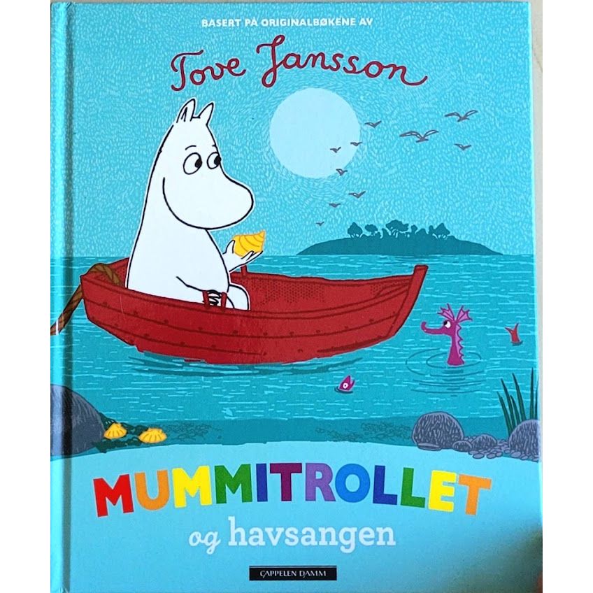 Mummitrollet og havsangen, brukte bøker basert på Tove Jansson