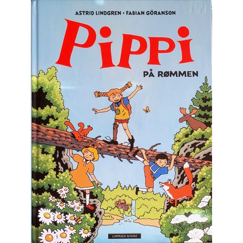 Pippi på rømmen, brukte bøker av Astrid Lindgren og Fabian Göranson