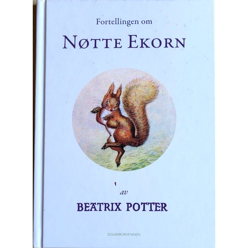 Fortellingen om Nøtte Ekorn, brukte bøker av Beatrix Potter