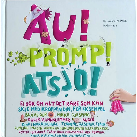 Au! Promp! Atsjo!, brukte bøker av D. Godard