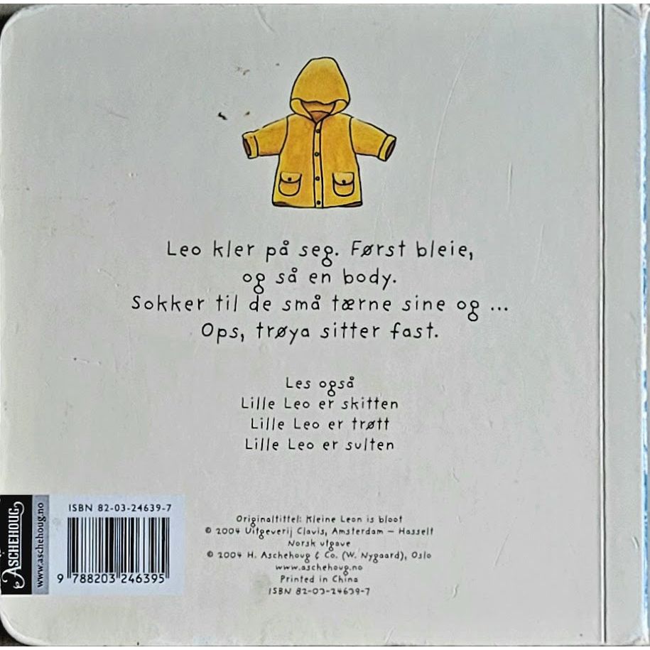 Bie, Linne: Lille Leo kler på seg