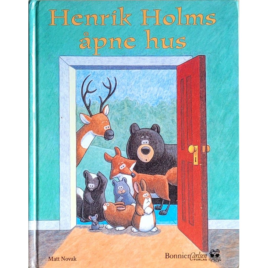 Henrik Holms åpne hus, brukte bøker av Matt Novak