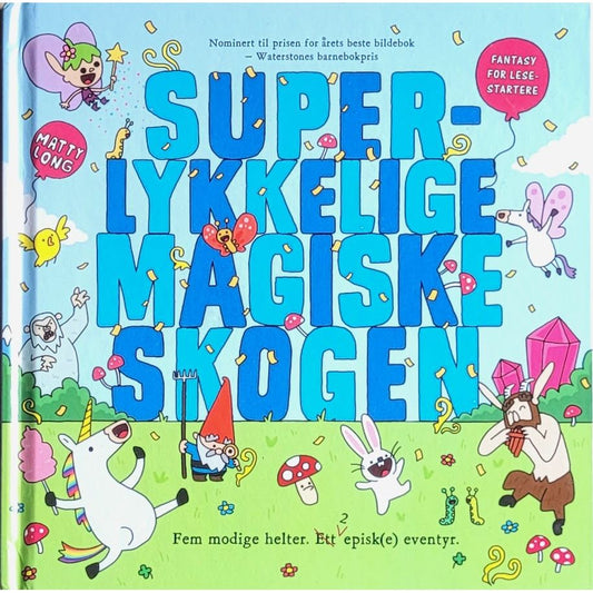 Super lykkelige magiske skogen, Brukte bøker av Matty Long