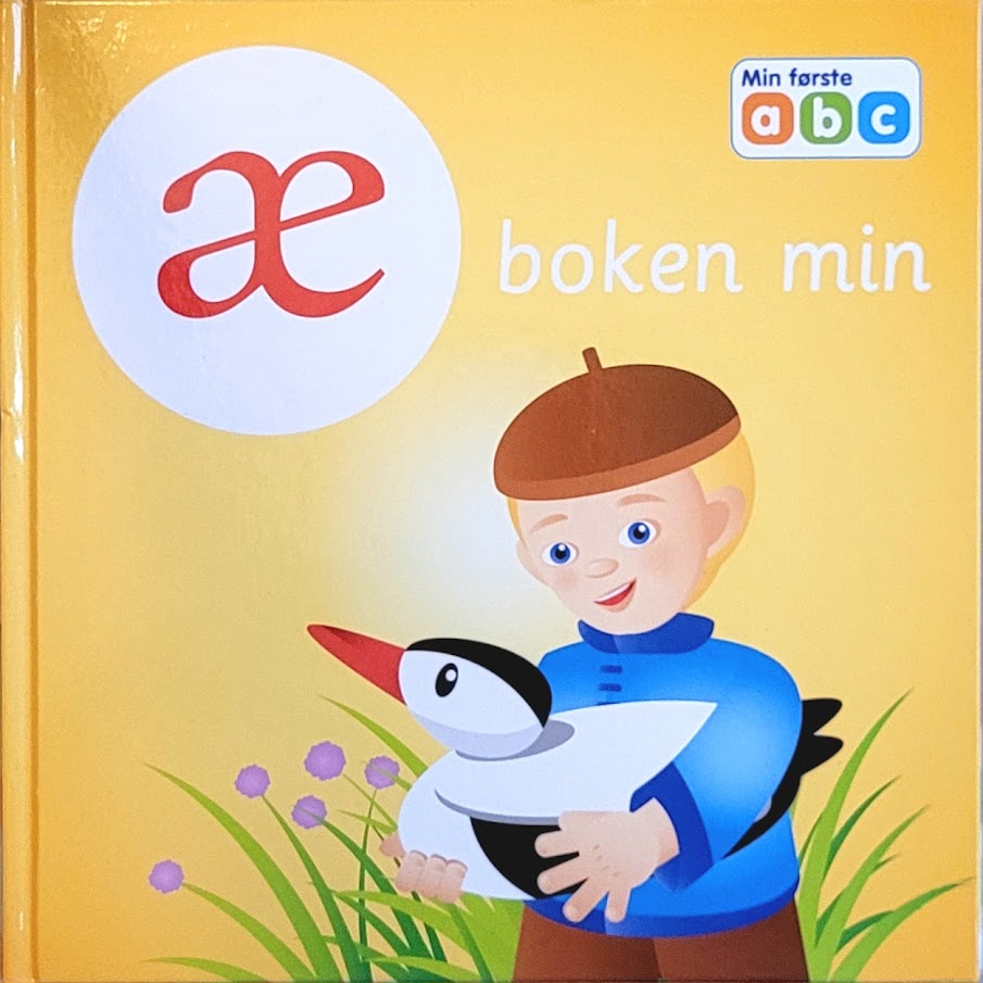 Min første abc - æ-boken min. Brukte bøker av Go'boken