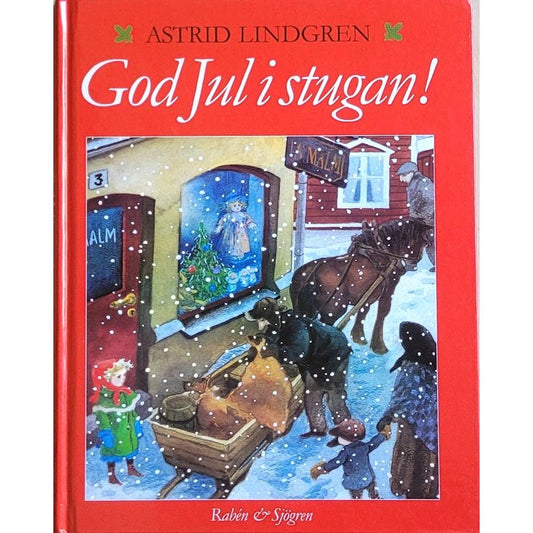 Brukte barnebøker av Astrid Lindgren: God Jul i stugan!