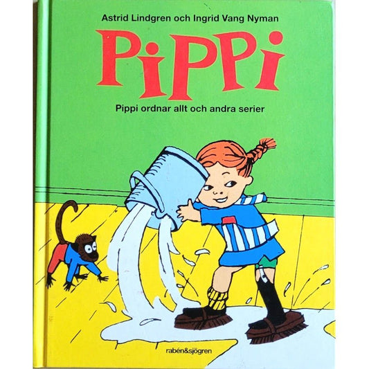 Pippi - Pippi ordnar allt och andra serier, brukte bøker av Astrid Lindgren og Ingrid Vang Nyman