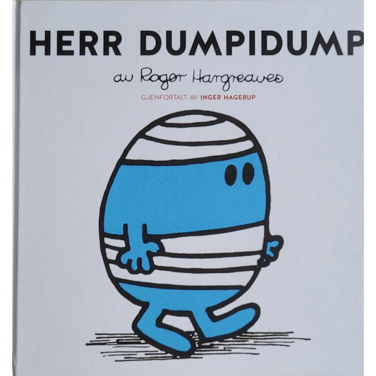 Herr Dumpidump, brukte bøker av Roger Hargreaves og Inger Hagerup