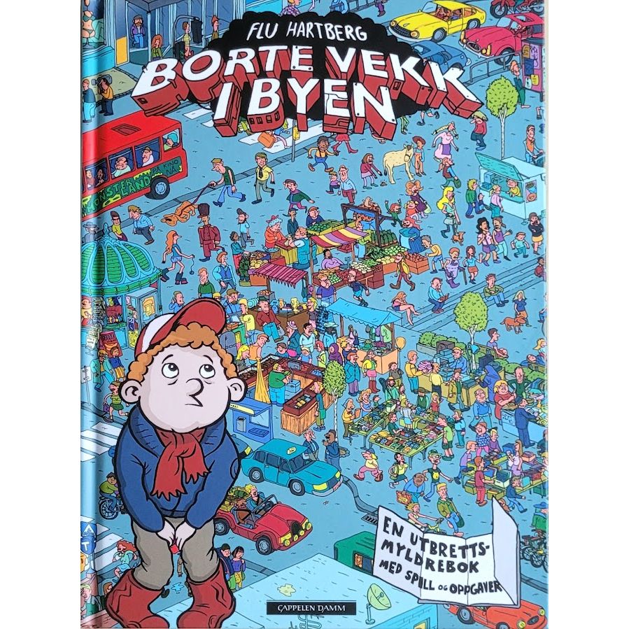 Borte vekk i byen - brukte bøker av Flu Hartberg