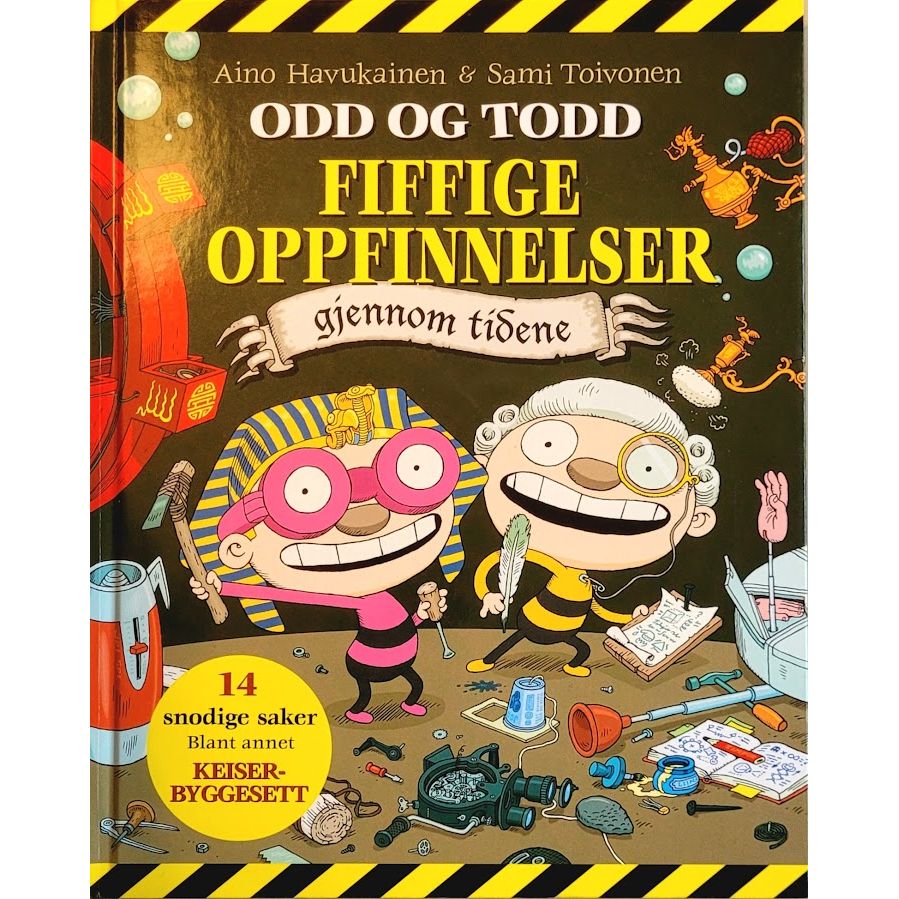 Odd og Todd - Fiffige oppfinnelser gjennom tidene, brukte bøker av Aino Havukainen og Sami Toivonen