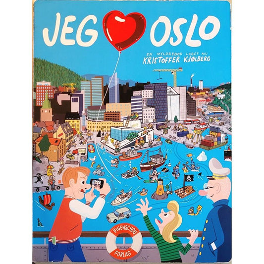 Jeg elsker Oslo, brukte bøker av Kristoffer Kjølberg