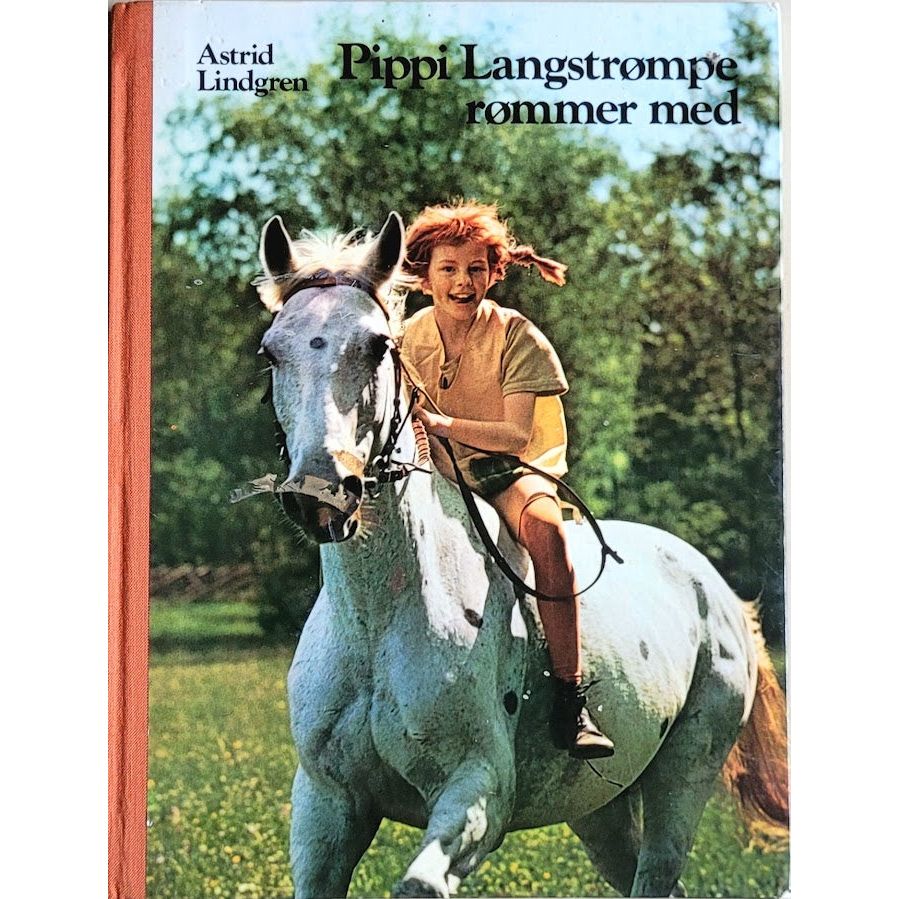 Pippi langstrømpe rømmer med, brukte bøker av Astrid Lindgren