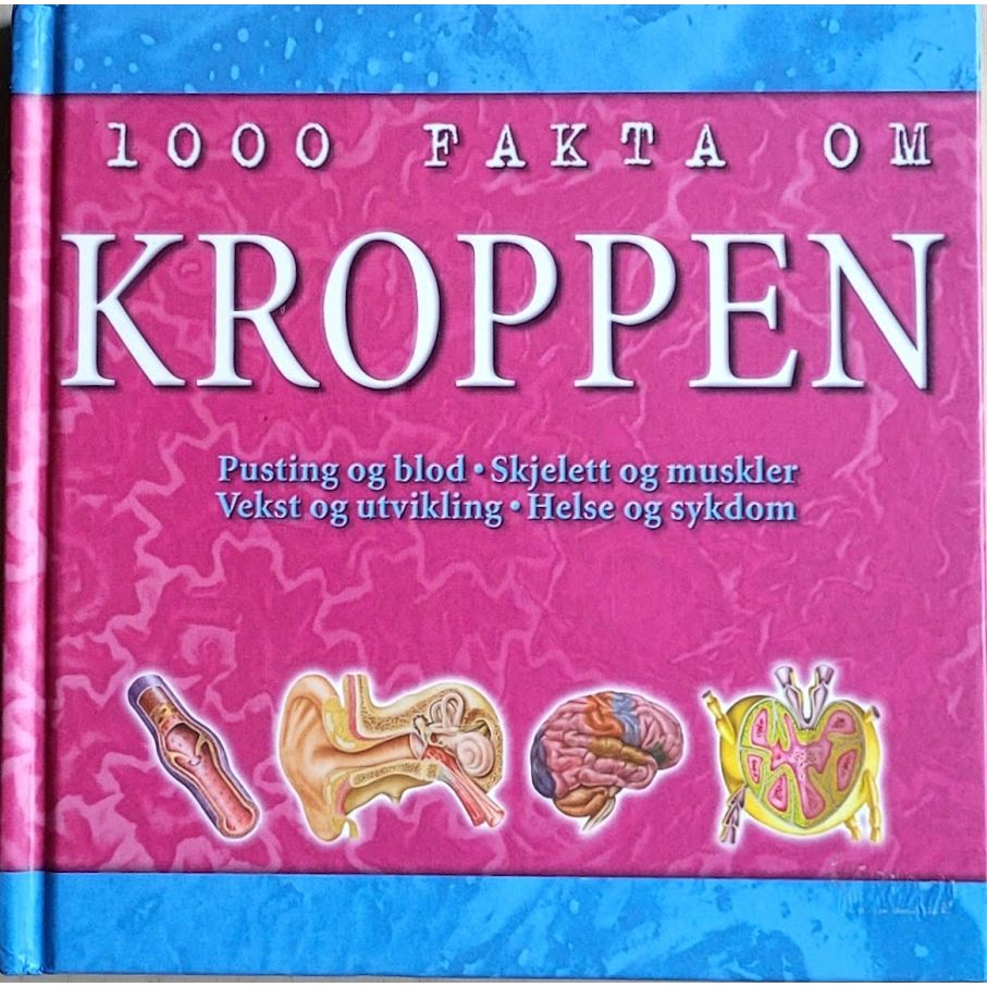 1000 fakta om kroppen, brukte bøker