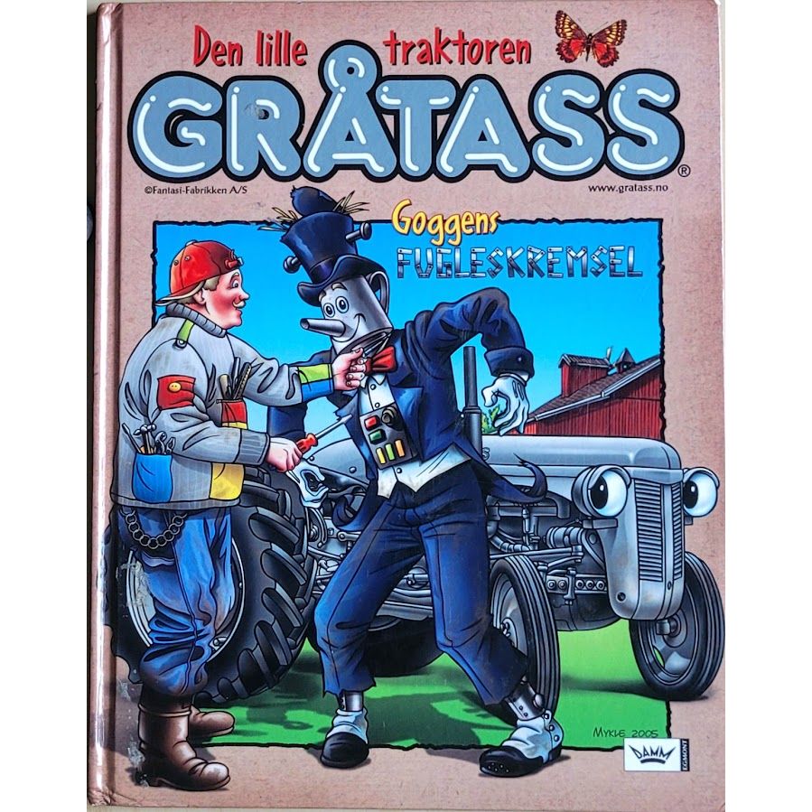 Den lille traktoren Gråtass - Goggens fugleskremsel, brukte bøker