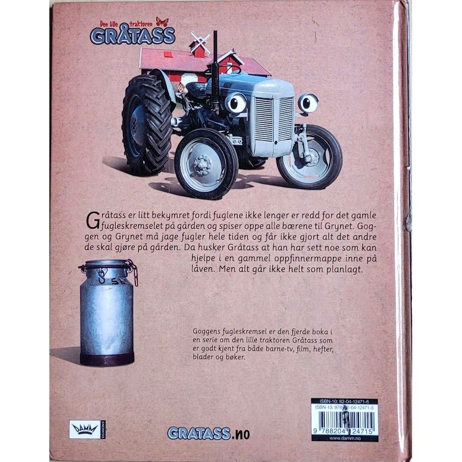 Den lille traktoren Gråtass - Goggens fugleskremsel